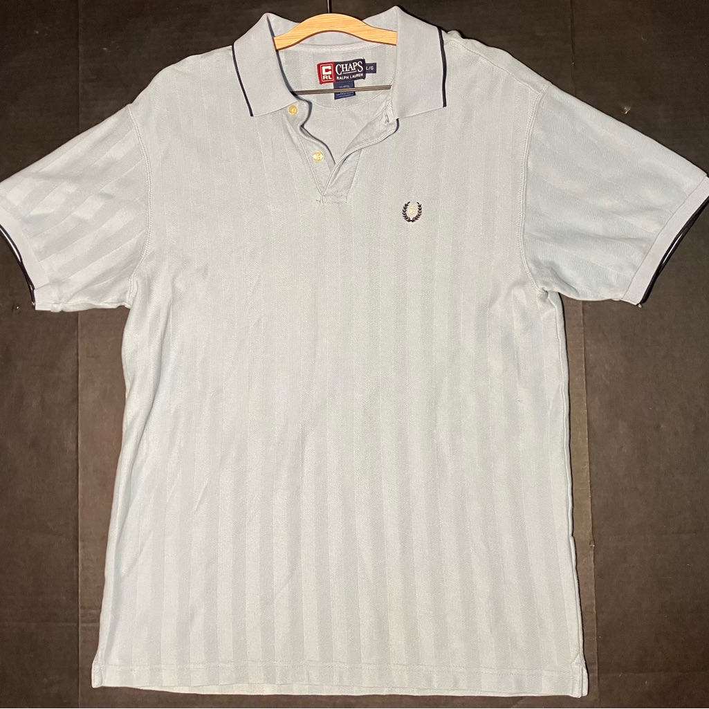 Vintage Chaps Ralph Lauren Polo Shirt Mens Large S/S